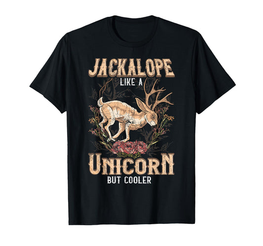 Cryptozoology Vintage Retro Spirit Jackalope Xmas Gift T-Shirt