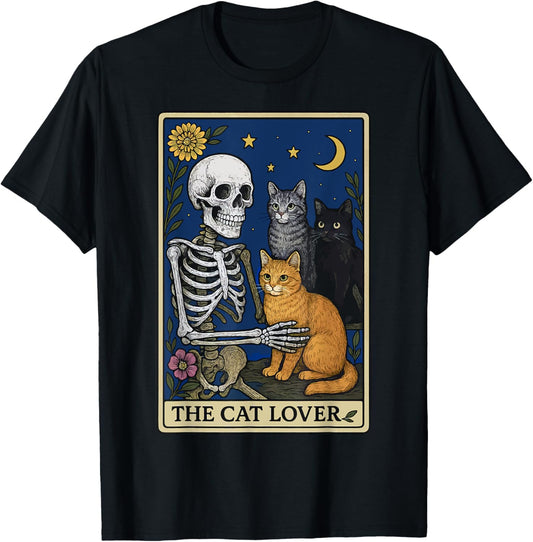 The Cat Lover Tarot Card T-Shirt
