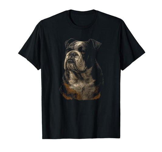 English Bulldog Gift for Dog Lovers Men Women Dog Mom Dad T-Shirt