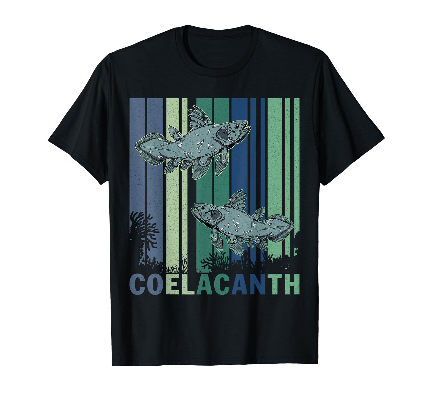 Coelacanth Fish Paleontologist Scientist Animal Care T-Shirt