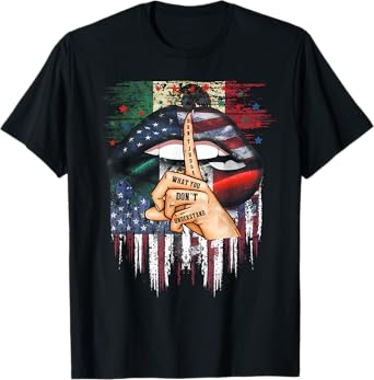 Do Not Judge What You Do Not Understand Mexican Us Flag T-Shirt