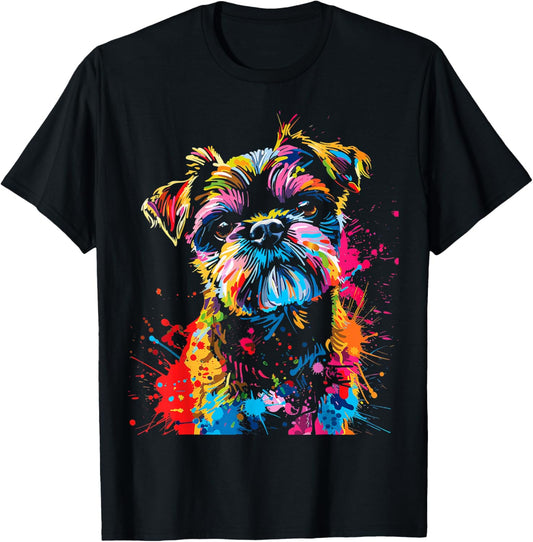 Brussels Griffon Dog T-Shirt