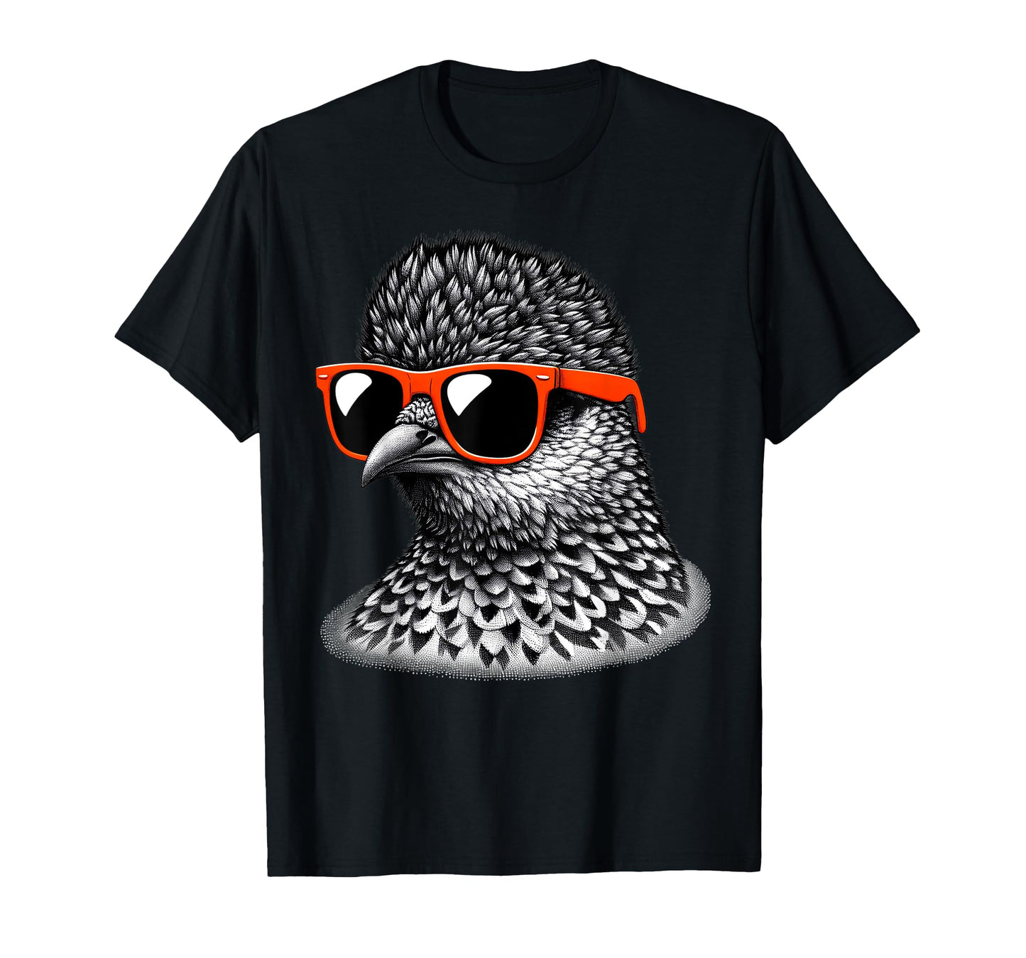 Cool Ptarmigan Bird Wearing Sunglasses Graphic Art T-Shirt