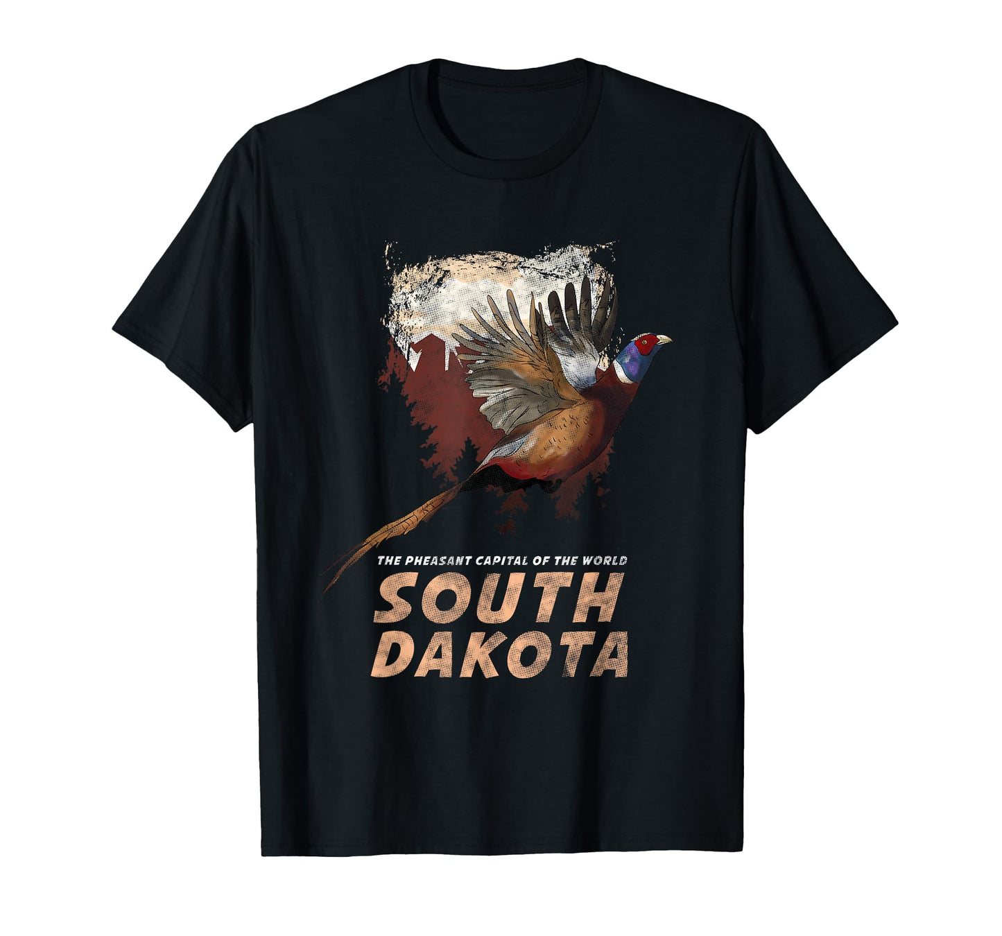 Pheasant Hunting Shirt - South Dakota Hunting Tee Vintage t T-Shirt