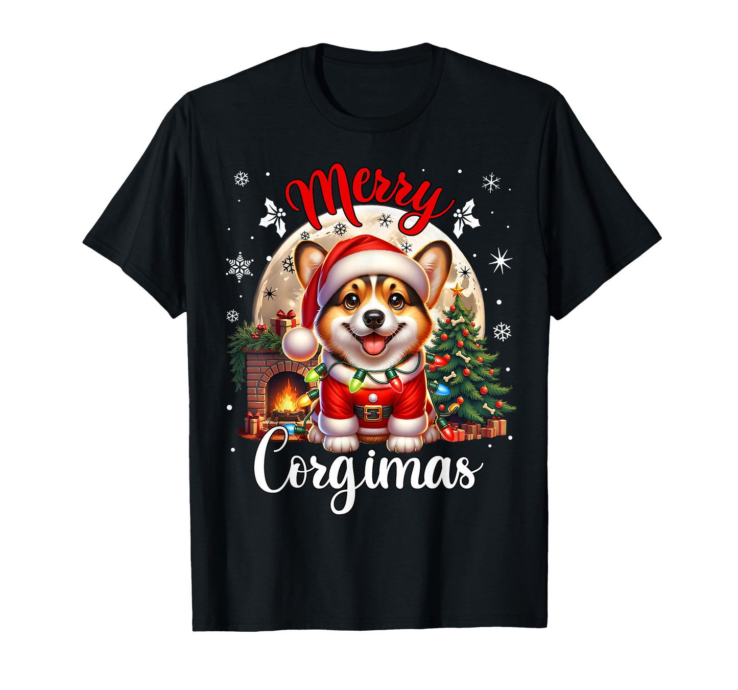 Christmas Costume Corgi Xmas Merry Corgimas Corgi T-Shirt