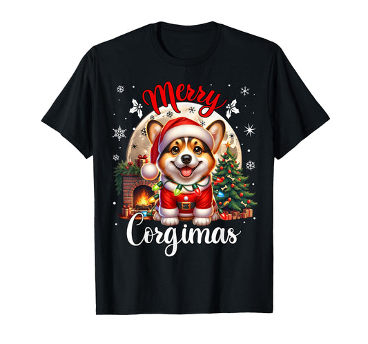 Christmas Costume Corgi Xmas Merry Corgimas Corgi T-Shirt