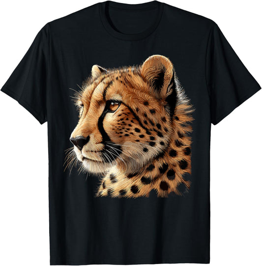 Cheetah Face Animal T-Shirt