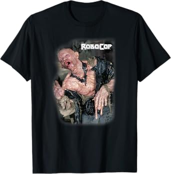 RoboCop Melting Man Portrait Poster T-Shirt