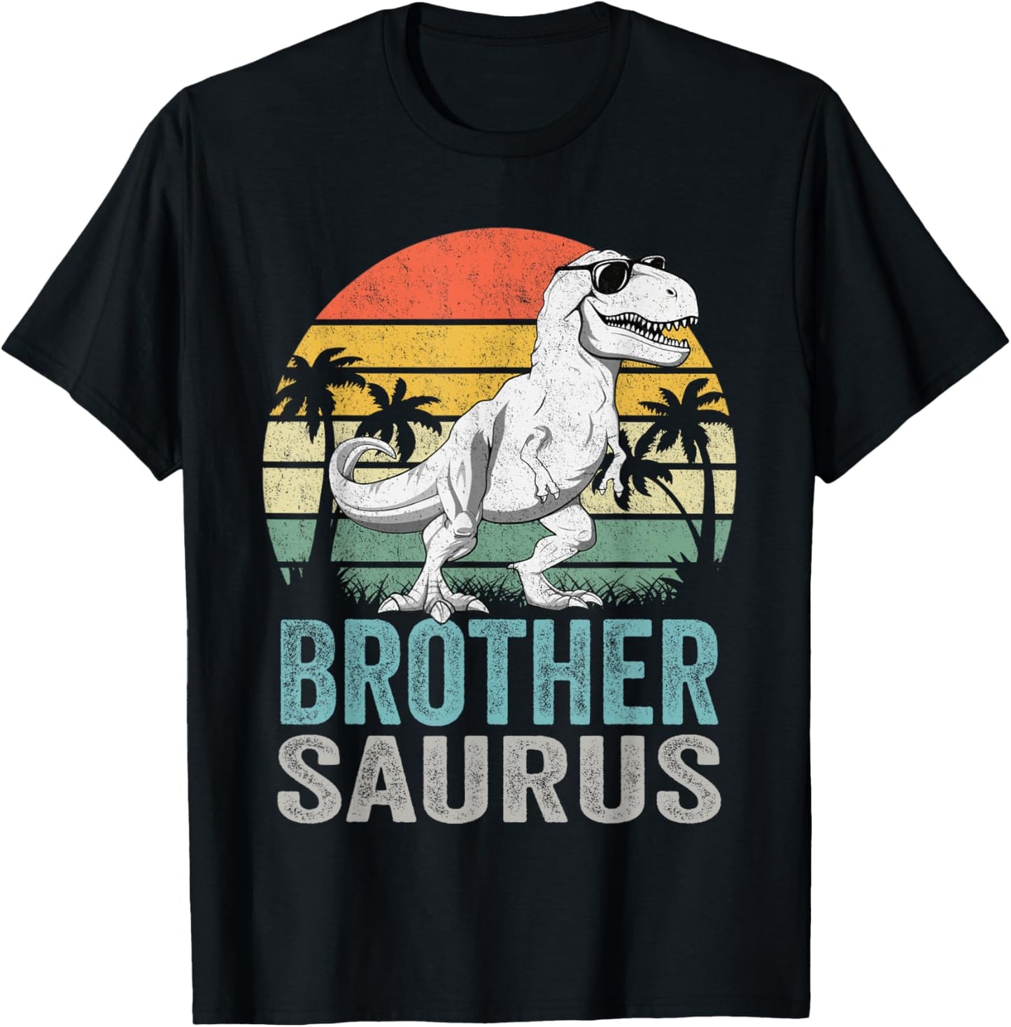 Brothersaurus T Rex Dinosaur Brother Saurus Family Matching T-Shirt