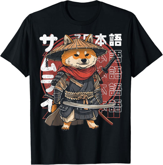 The Samurai Shiba Inu T-Shirt