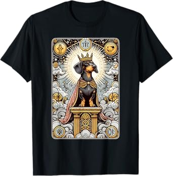 Dachshund tarot card T-Shirt