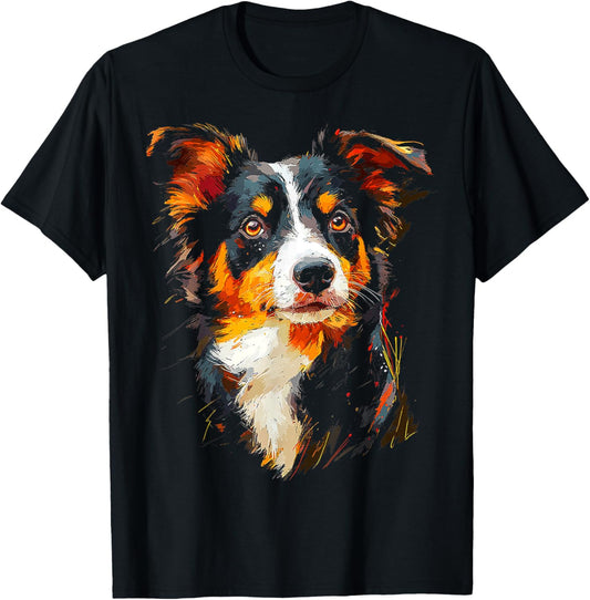 Australian Shepherd Dog Motif Pet Australian Shepherd T-Shirt