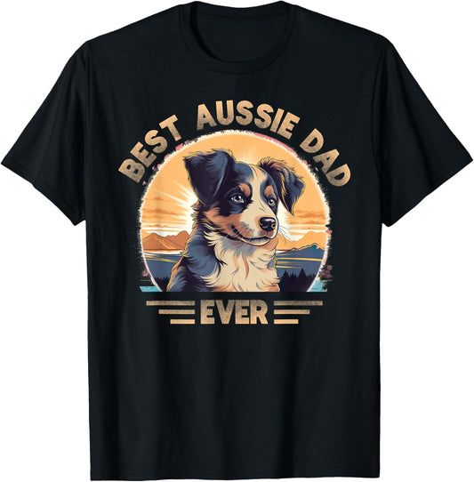 Aussie DAD Australian Shepherd T-Shirt