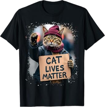 Donald Trump 2024 Cats, Cat Lives Matter Trump T-Shirt