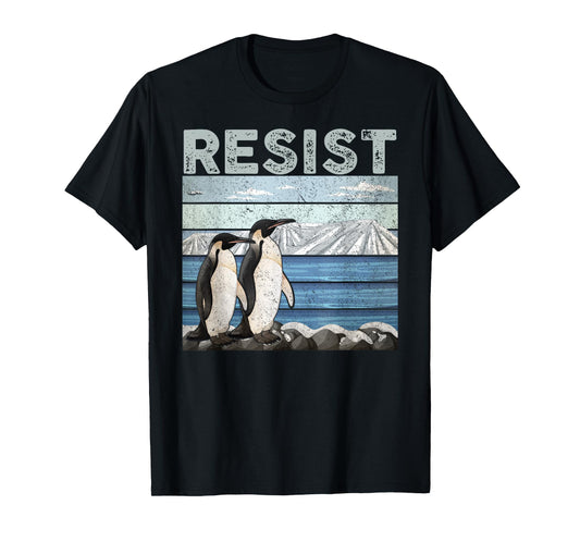 Resist Penguin Activism T-Shirt