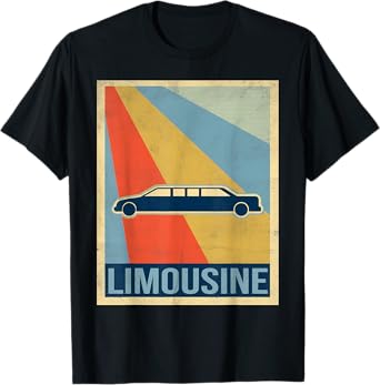Retro Limousine Shirt T-Shirt