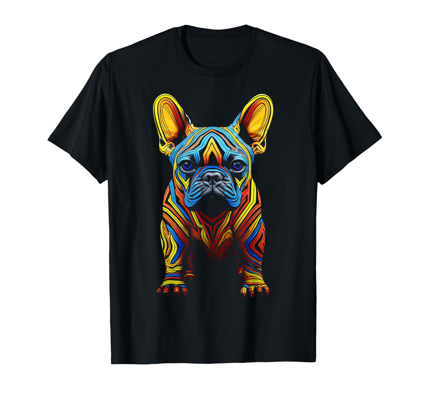 French Bulldog Motif Pet Art Dog French Bulldog T-Shirt