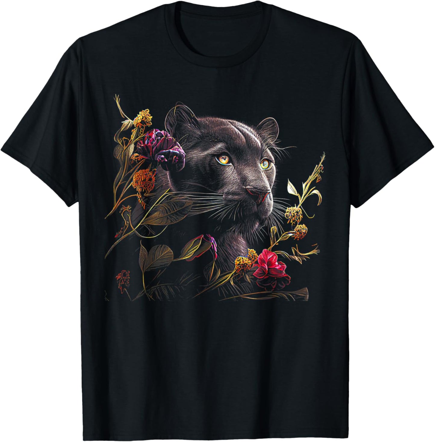 Panther Lover animal Big Cat Panther Animal black T-Shirt