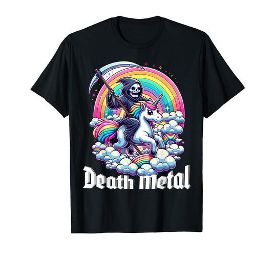 Unicorn Death Metal T-Shirt