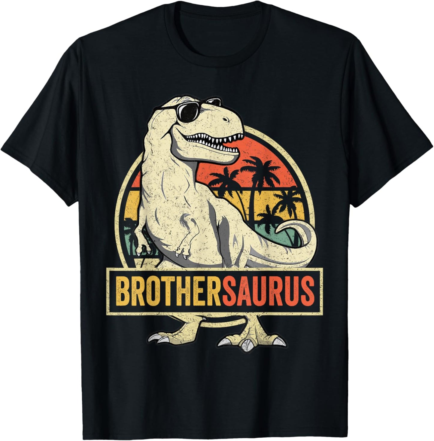 Brothersaurus T rex Dinosaur Brother Saurus Family Matching T-Shirt