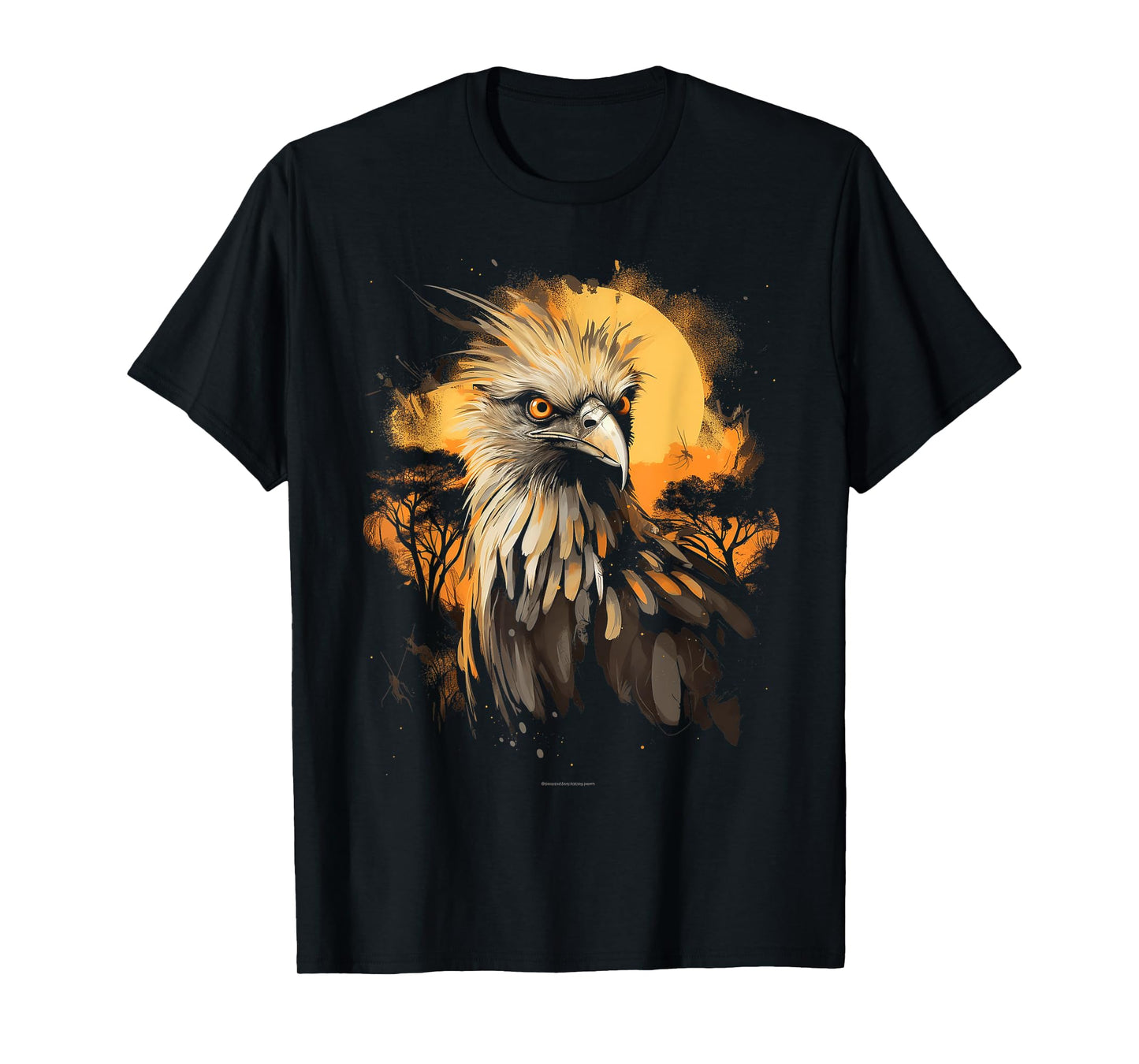 Secretary Bird African Animal Gift for Safari T-Shirt