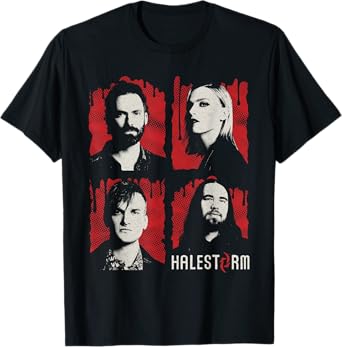 Halestorm - Drip Band Photo T-Shirt