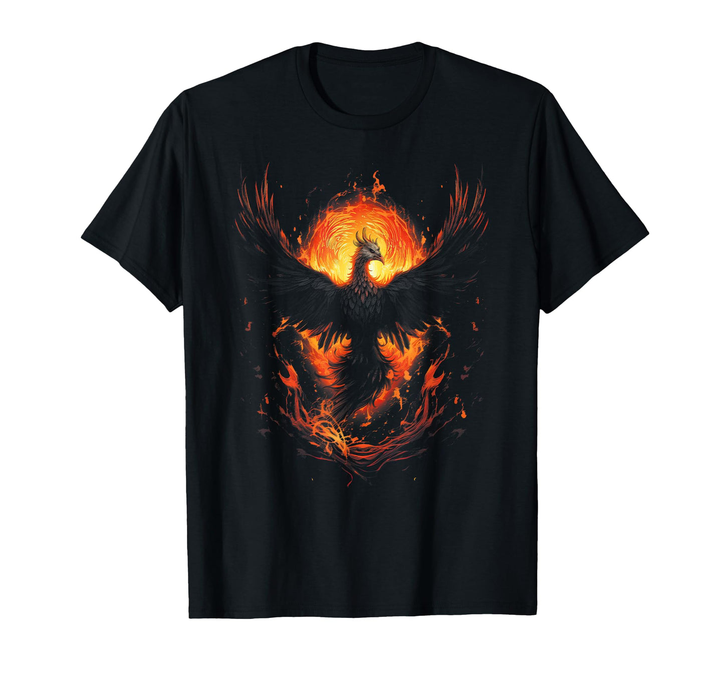Phoenix Fire Bird Artwork T-Shirt
