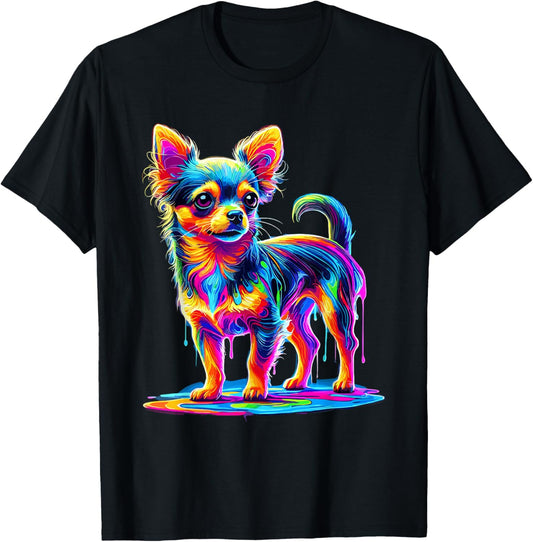 Paint Art Chihuahua Chihuahuas Chi T-Shirt