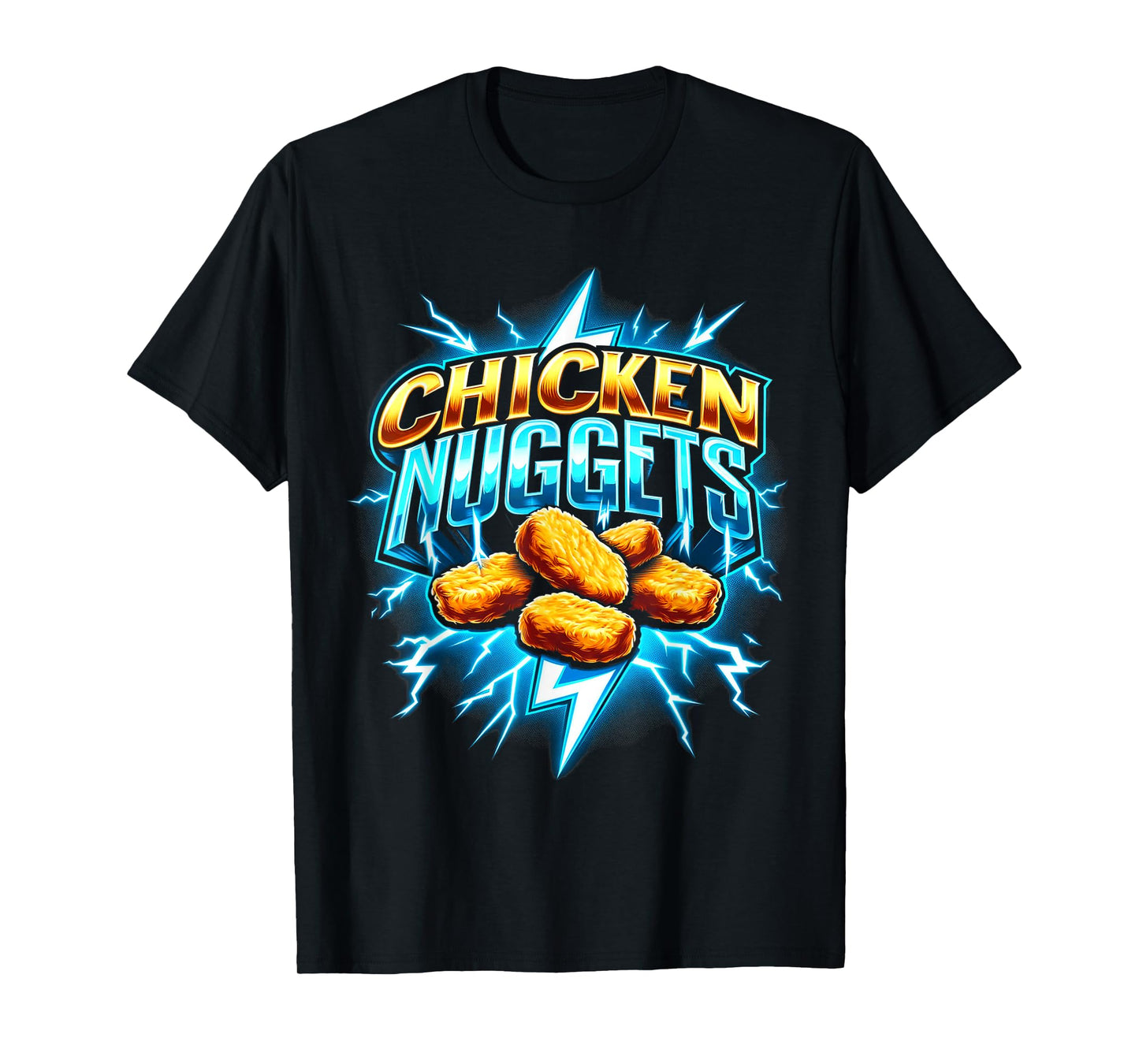 Chicken Nuggets Rock Tour Tee - Hardcore Music Fans T-Shirt