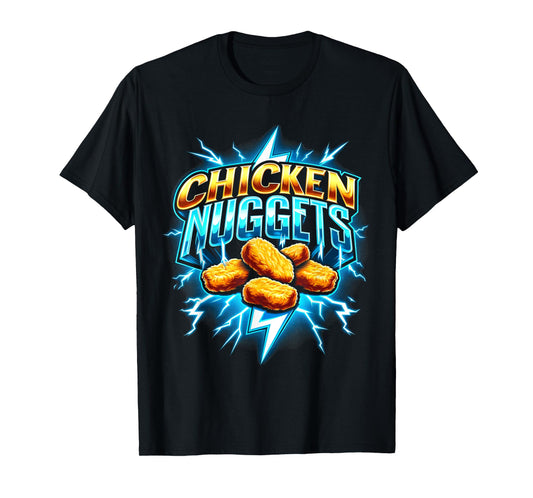 Chicken Nuggets Rock Tour Tee - Hardcore Music Fans T-Shirt