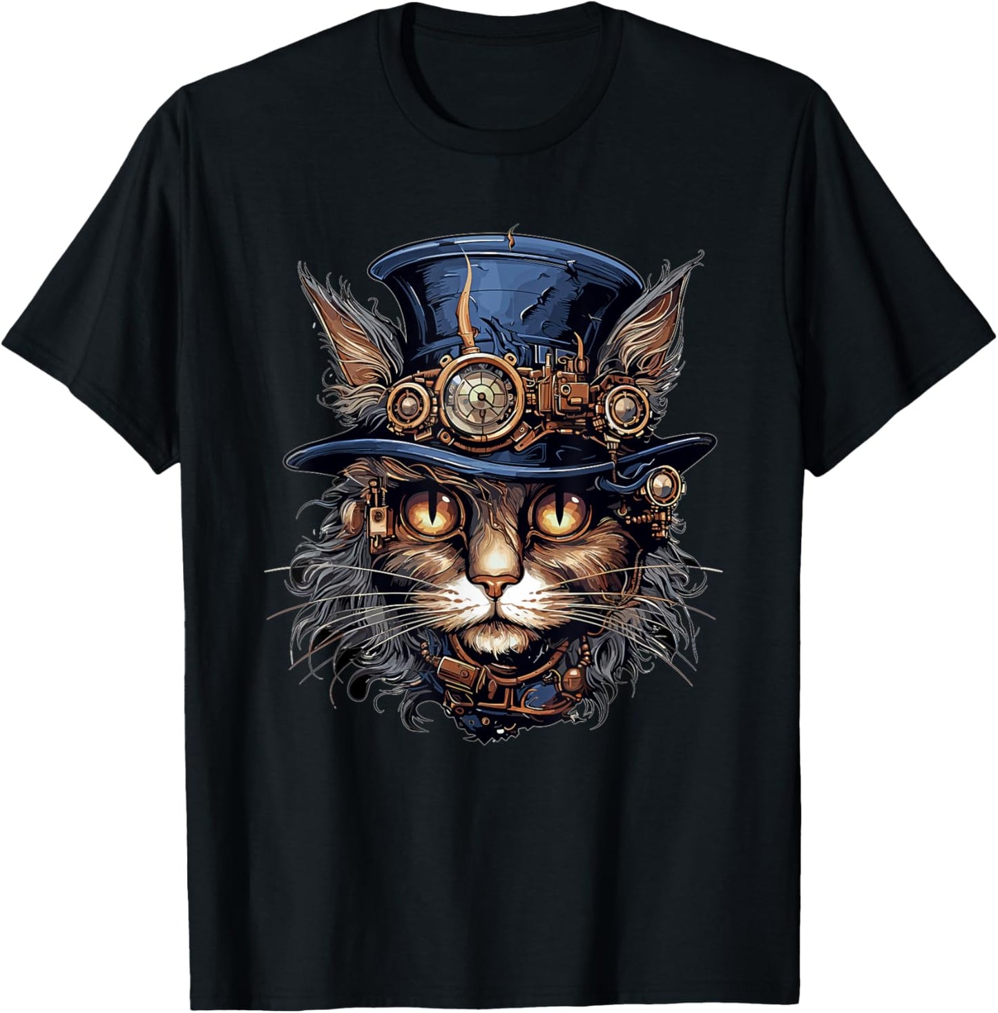 Steampunk Cat T-Shirt
