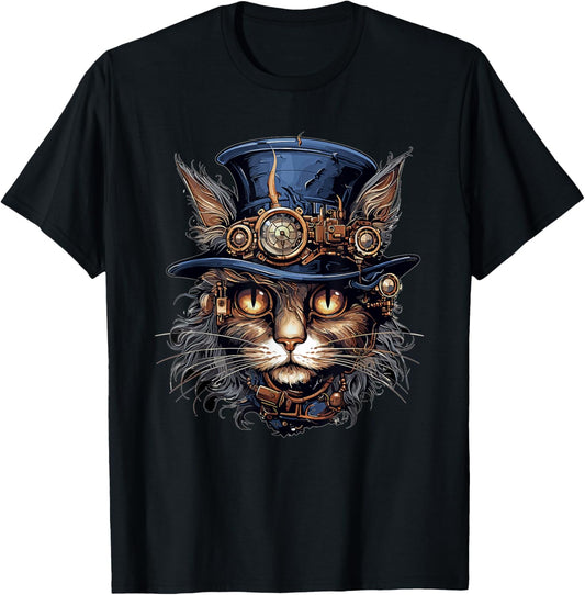 Steampunk Cat T-Shirt