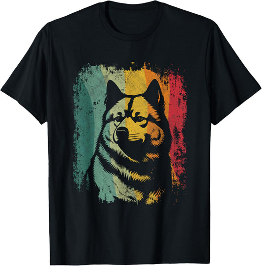Retro Vintage Design Akita Dog T-Shirt