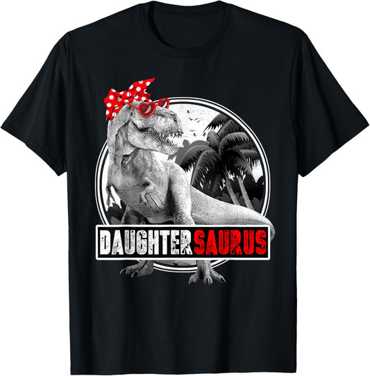 Daughtersaurus T-Rex Dinosaur Daughter Dinosaur Daughter T-Shirt