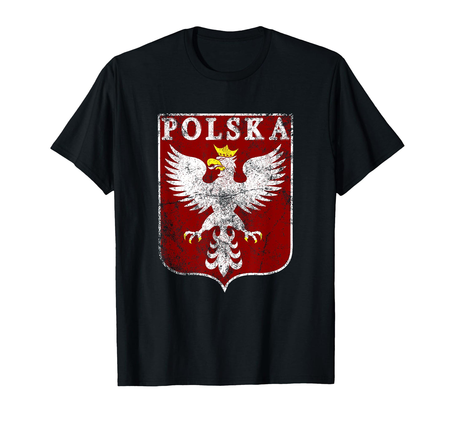 Polish Eagle Polish Crest Vintage Polska Eagle Poland T-Shirt
