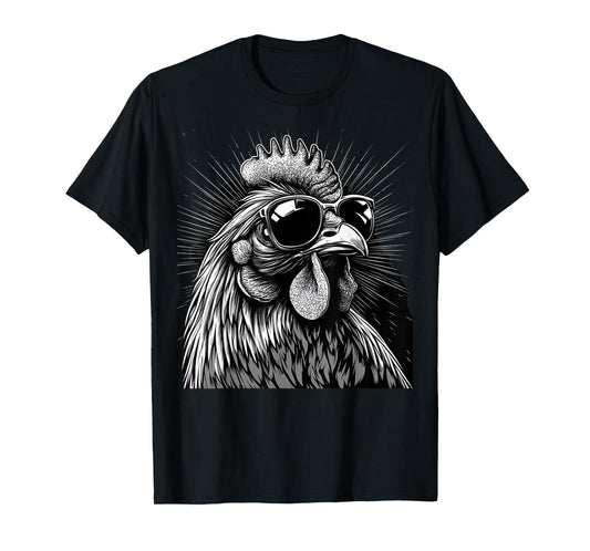 Funny Chicken cool Graffiti Urban art street T-Shirt