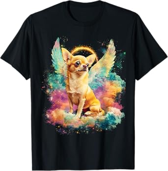 Chihuahua Dog Motif Pet Art Chihuahua T-Shirt for Men Women Kids