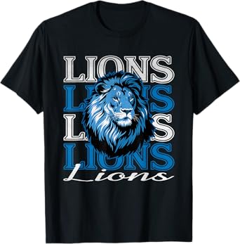 Vintage Lions Name Distressed Lovers Family Lion Gifts Ideas T-Shirt