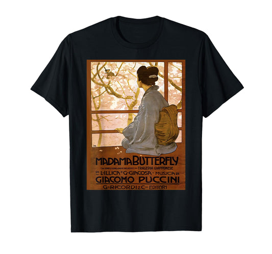 Vintage poster - Madama Butterfly Retro T-Shirt T-Shirt