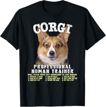 Corgi Professional Human Trainer T-Shirt
