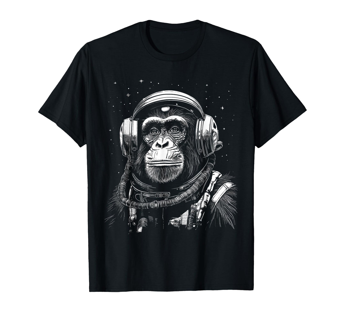 ASTRONAUT MONKEY SPACE EXPLORATION T-Shirt