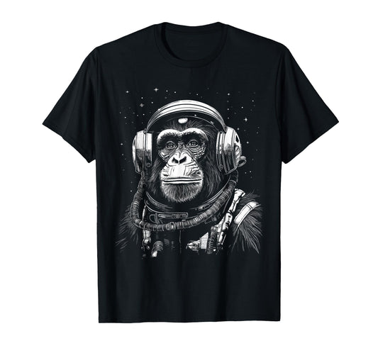 ASTRONAUT MONKEY SPACE EXPLORATION T-Shirt