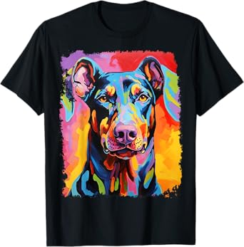 Pop Art Doberman T-Shirt
