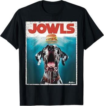Great Dane Jowls, Paws Harlequin, Blue Eye, Dog Mom, Dog Dad Men Women Kids T-Shirt
