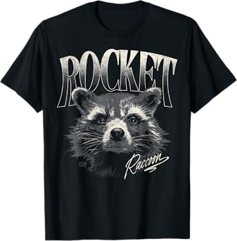Guardians Of The Galaxy - Rocket Raccoon Portrait T-Shirt