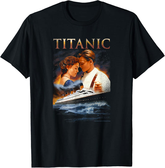 Iconic Jack & Rose Retro Vintage Big Chest Poster T-Shirt