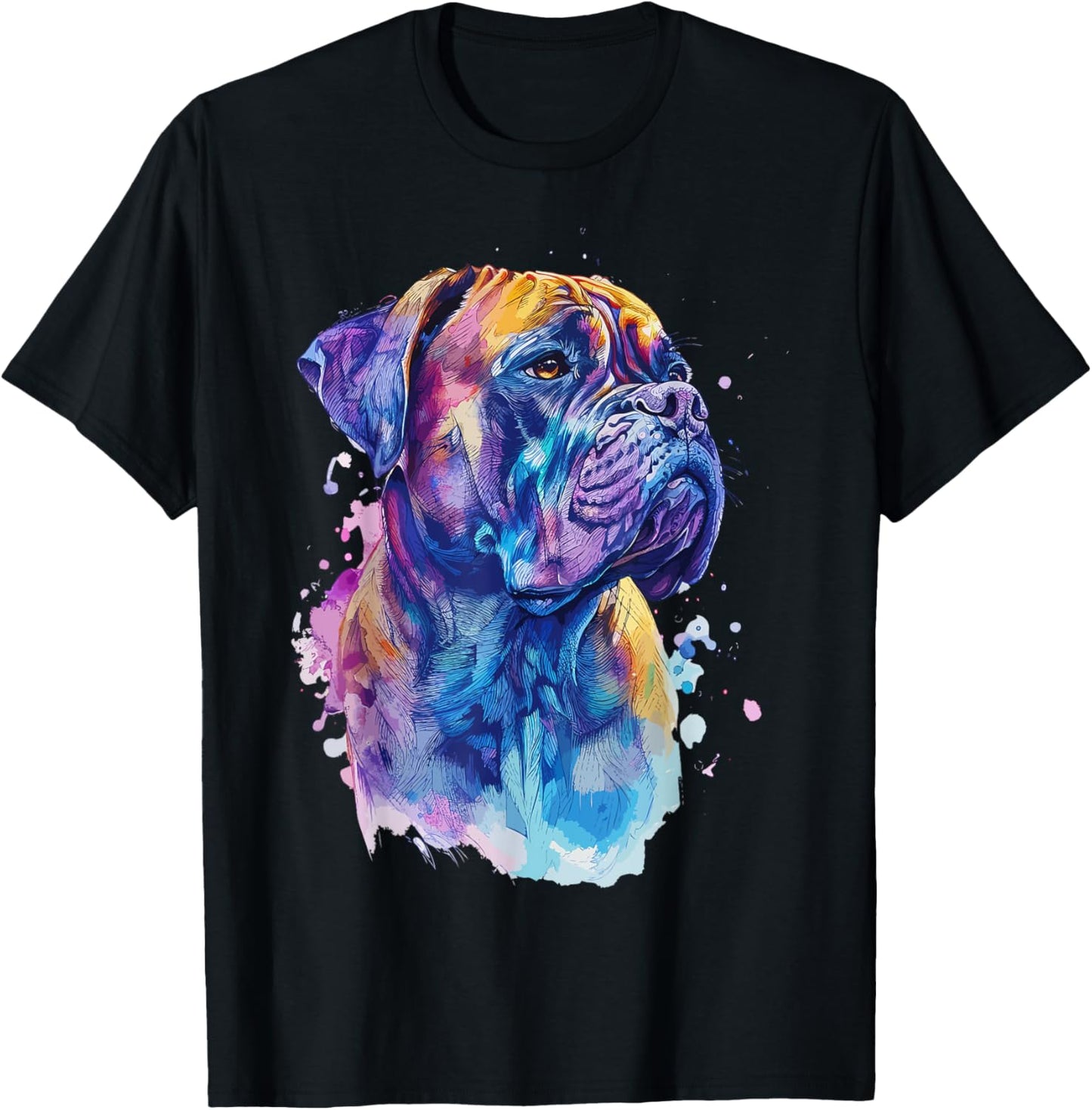 Cane Corso Lovers Pop Art Colorful Cane Corso Dog T-Shirt