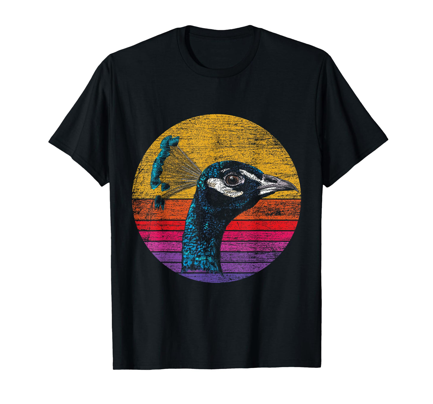 Retro Peacock T-Shirt