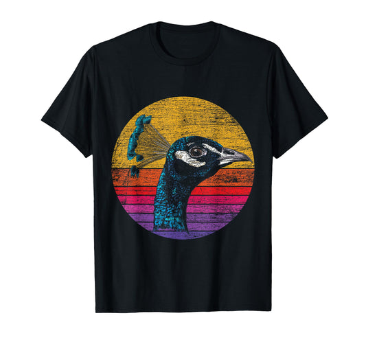 Retro Peacock T-Shirt