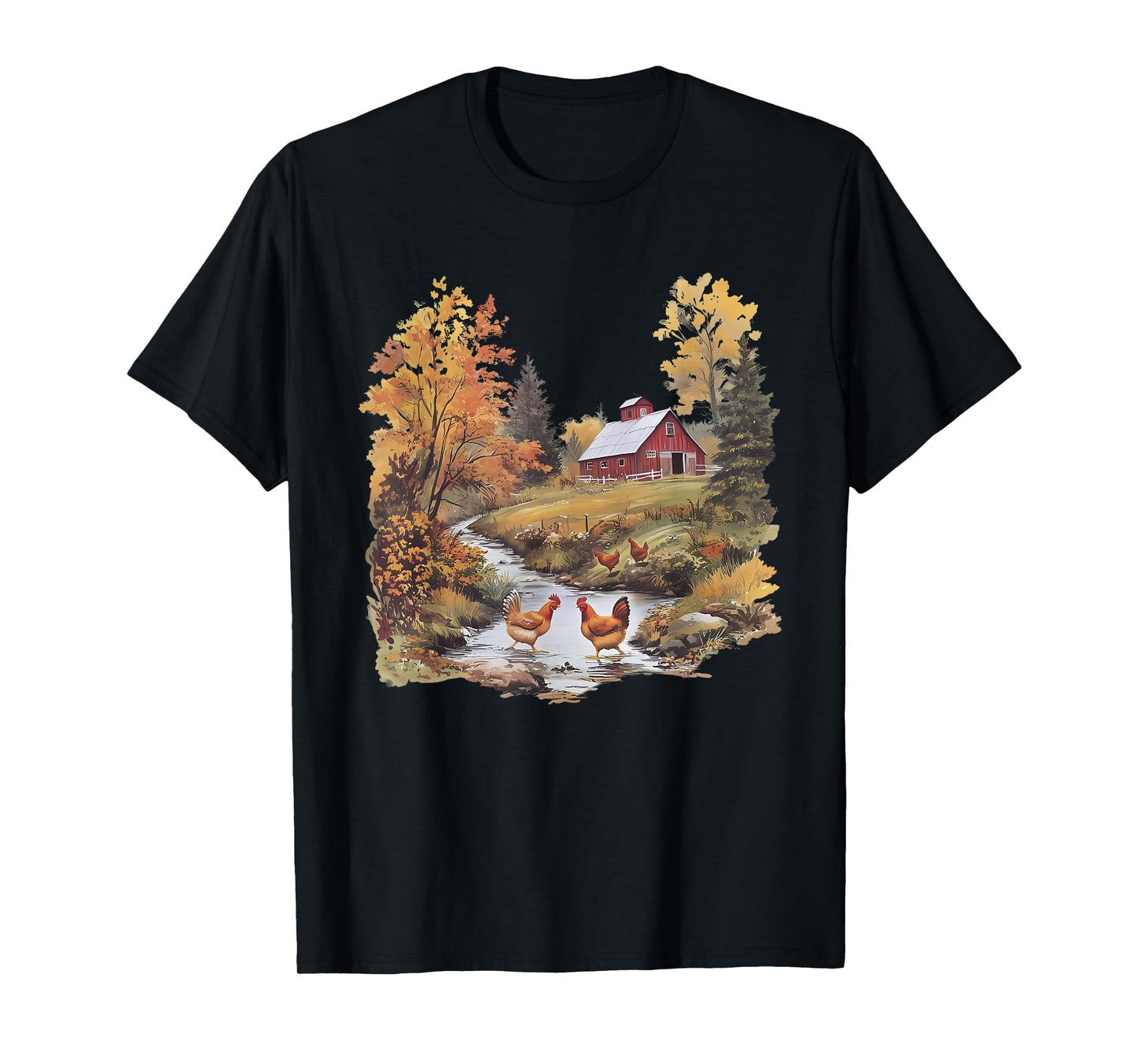 90's Vintage Backyard Chicken Farmer T-Shirt